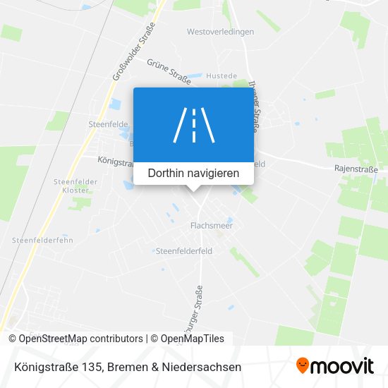 Königstraße 135 Karte