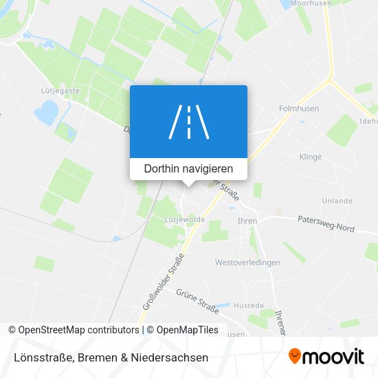 Lönsstraße Karte