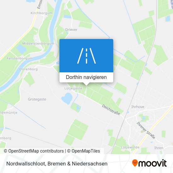 Nordwallschloot Karte