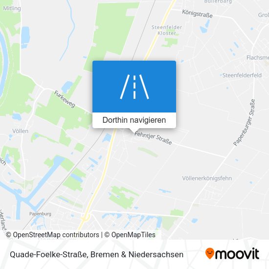 Quade-Foelke-Straße Karte