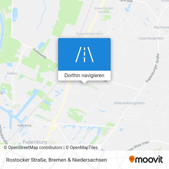 Rostocker Straße Karte