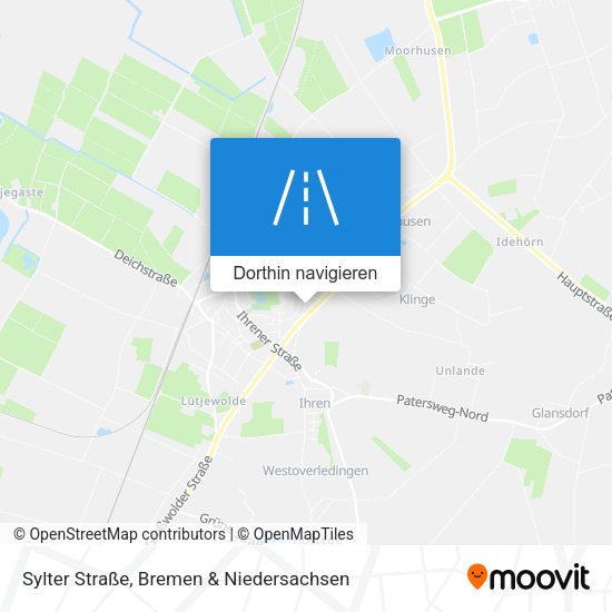 Sylter Straße Karte