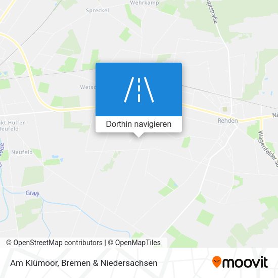 Am Klümoor Karte