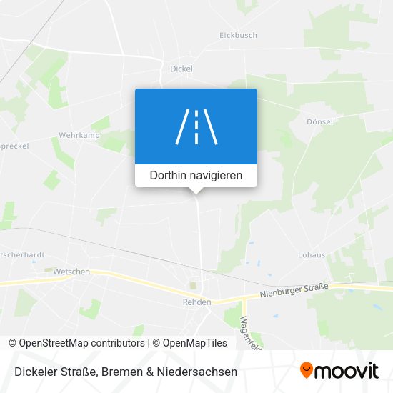Dickeler Straße Karte