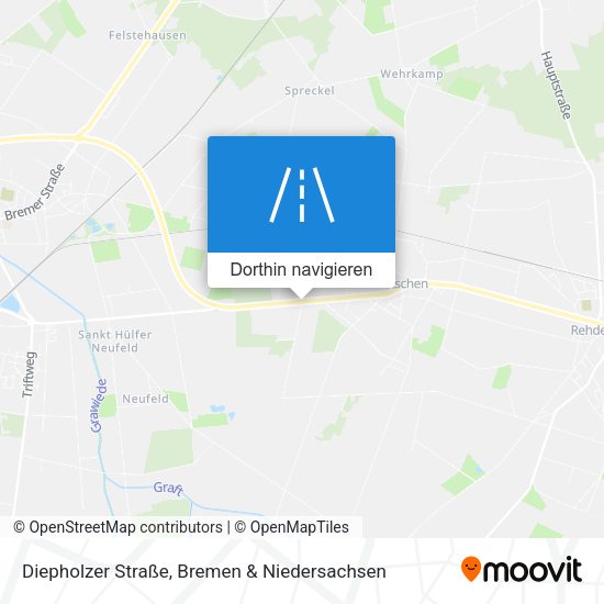 Diepholzer Straße Karte
