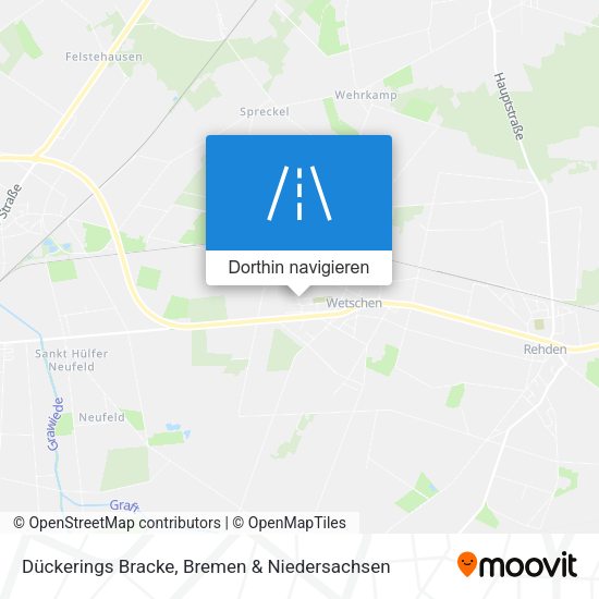 Dückerings Bracke Karte