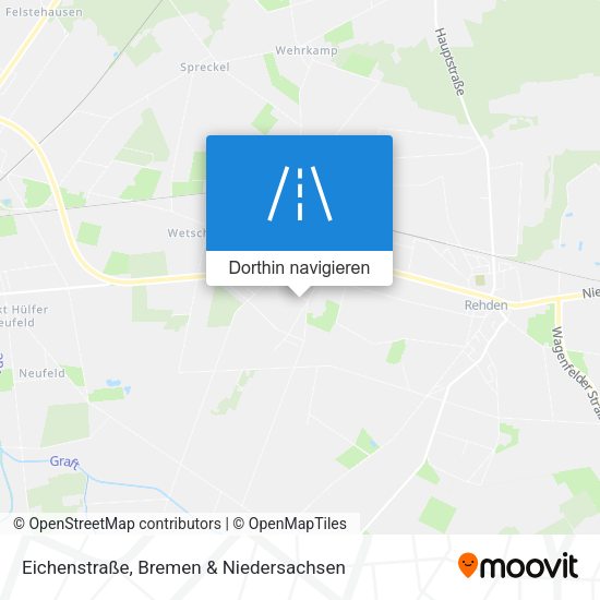 Eichenstraße Karte