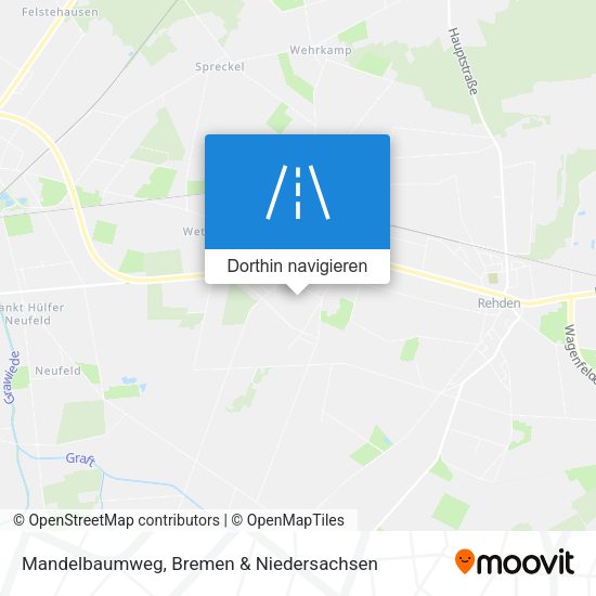 Mandelbaumweg Karte
