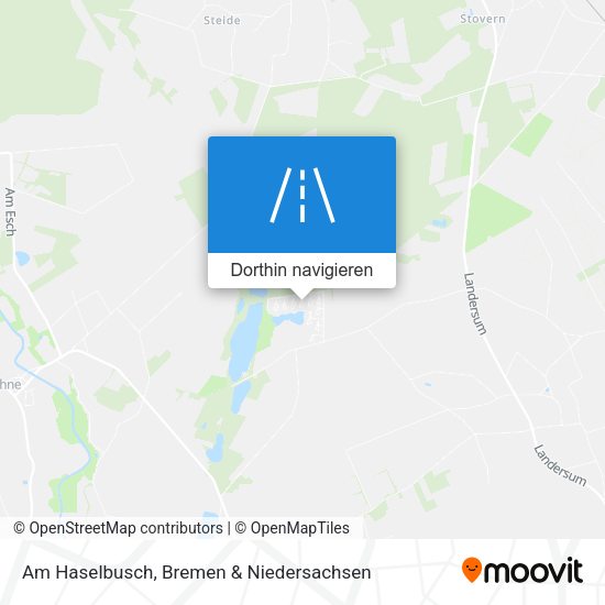 Am Haselbusch Karte