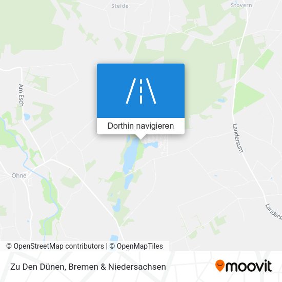Zu Den Dünen Karte