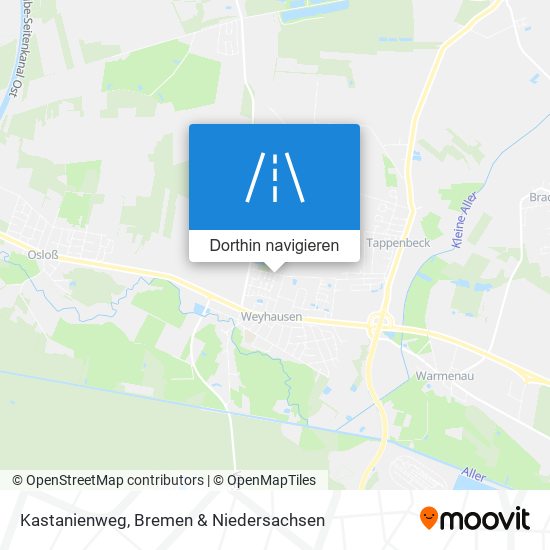 Kastanienweg Karte