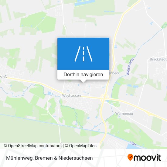 Mühlenweg Karte