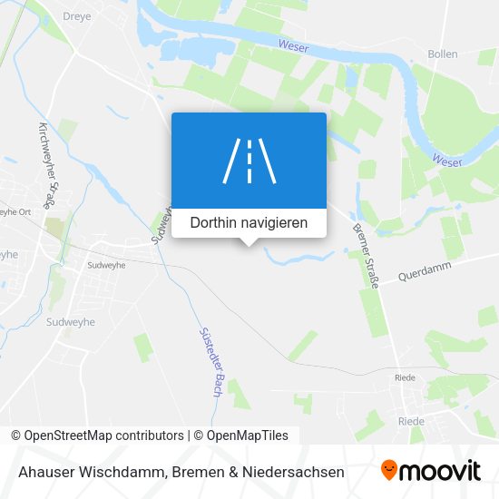 Ahauser Wischdamm Karte