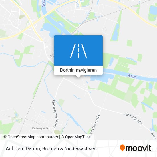 Auf Dem Damm Karte