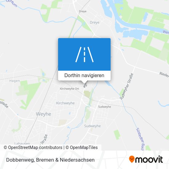 Dobbenweg Karte