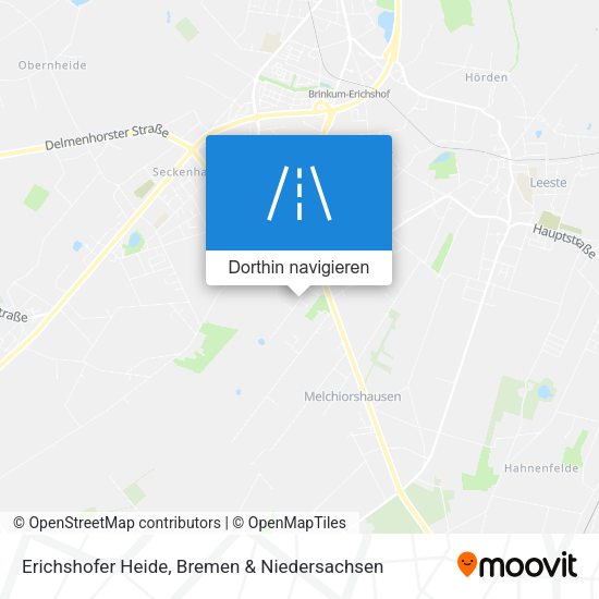 Erichshofer Heide Karte