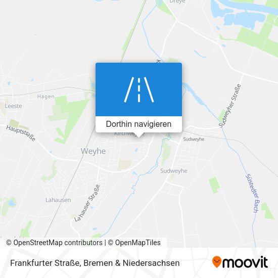 Frankfurter Straße Karte