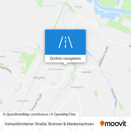 Gelsenkirchener Straße Karte
