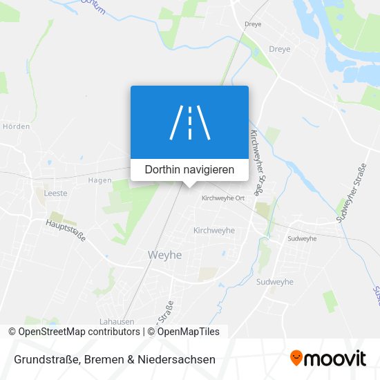 Grundstraße Karte