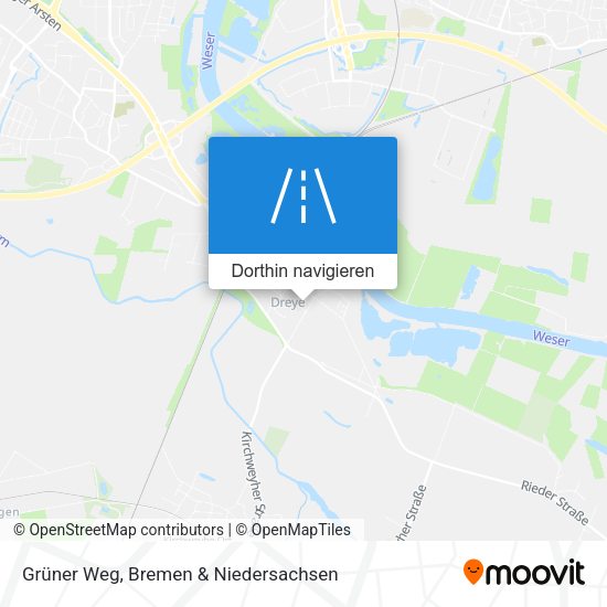 Grüner Weg Karte