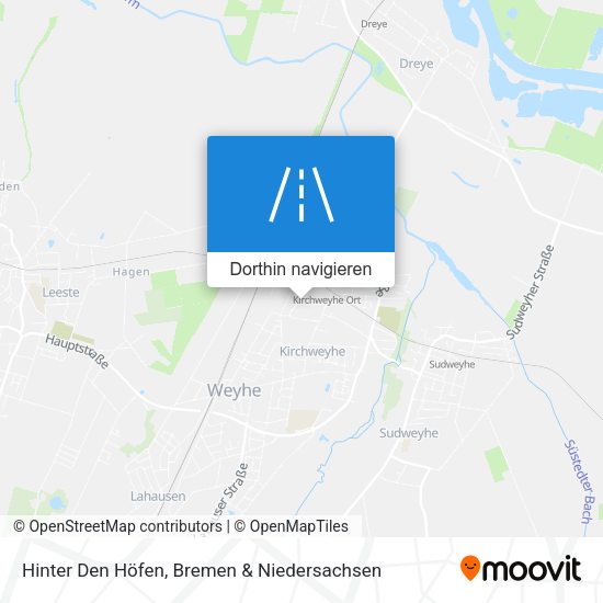 Hinter Den Höfen Karte