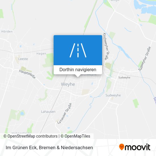 Im Grünen Eck Karte