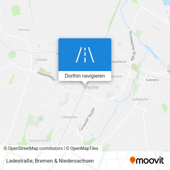 Ladestraße Karte