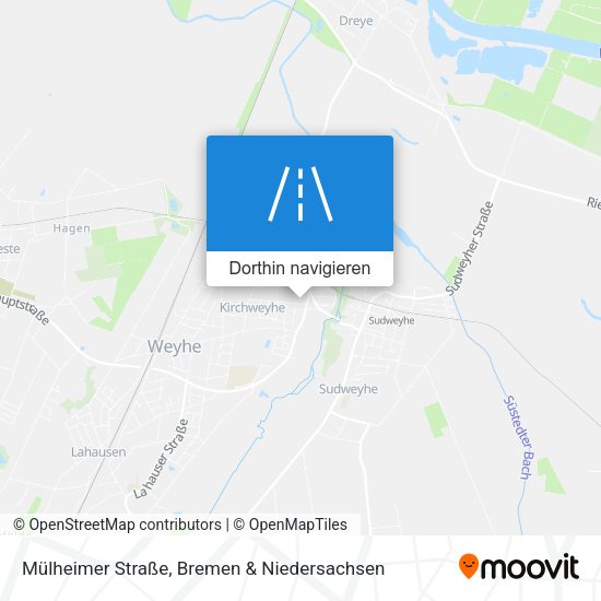 Mülheimer Straße Karte