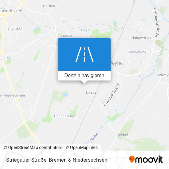 Striegauer Straße Karte