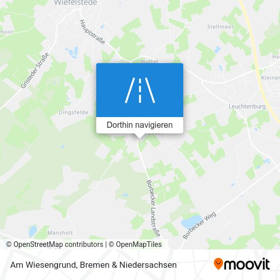Am Wiesengrund Karte