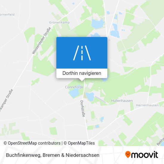 Buchfinkenweg Karte