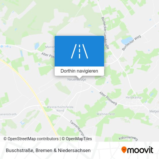 Buschstraße Karte