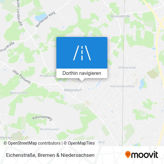 Eichenstraße Karte
