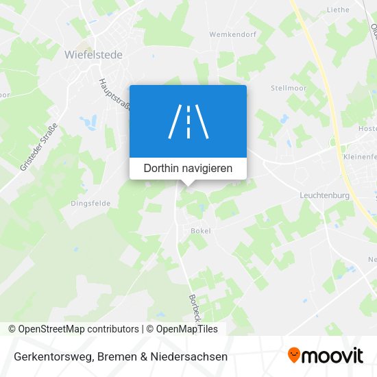 Gerkentorsweg Karte
