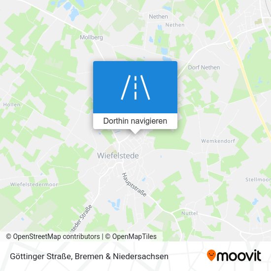 Göttinger Straße Karte