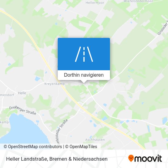 Heller Landstraße Karte