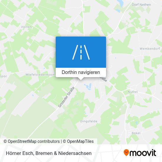 Hörner Esch Karte