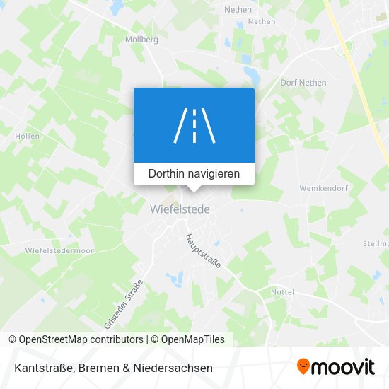 Kantstraße Karte