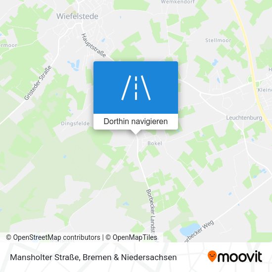 Mansholter Straße Karte