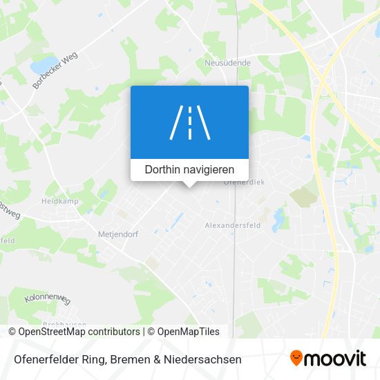 Ofenerfelder Ring Karte