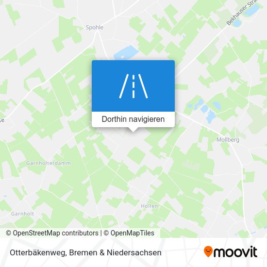 Otterbäkenweg Karte