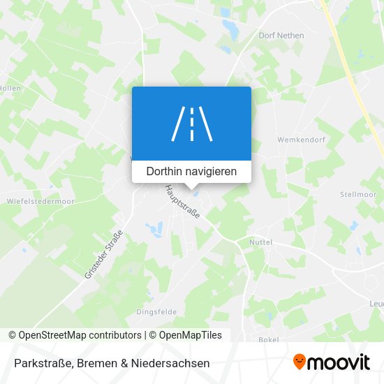 Parkstraße Karte