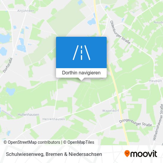 Schulwiesenweg Karte