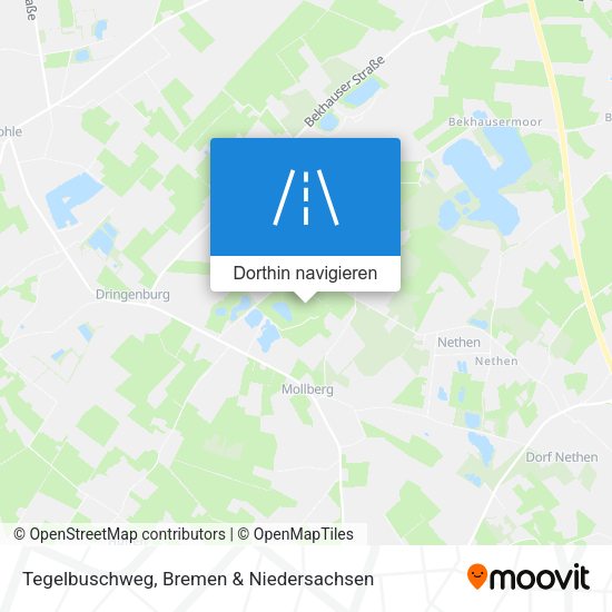 Tegelbuschweg Karte