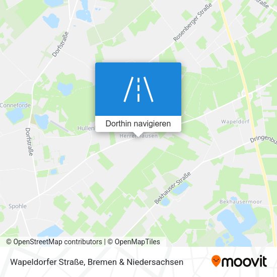Wapeldorfer Straße Karte