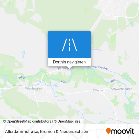 Allerdammstraße Karte