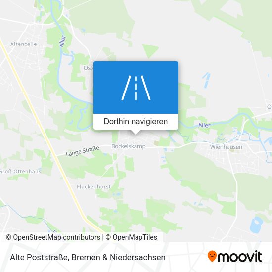 Alte Poststraße Karte