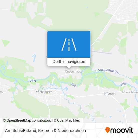 Am Schießstand Karte