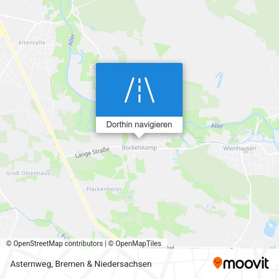 Asternweg Karte