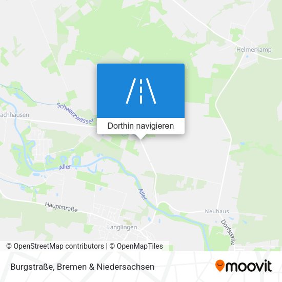 Burgstraße Karte